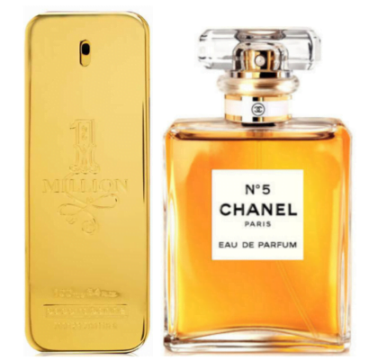 Set Promo 1 Million 100ml + Chanel No.5 100ml