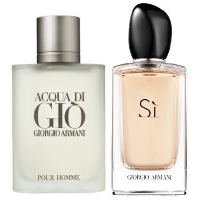 Set Promo Acqua di Gio 100ml + Armani SI 100ml